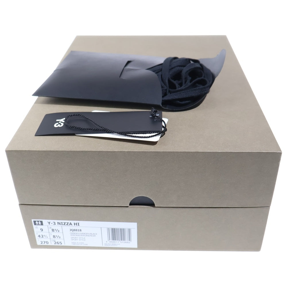 Y-3(ワイスリー) NIZZA HI スニーカー ハイカット ブラック JQ8818