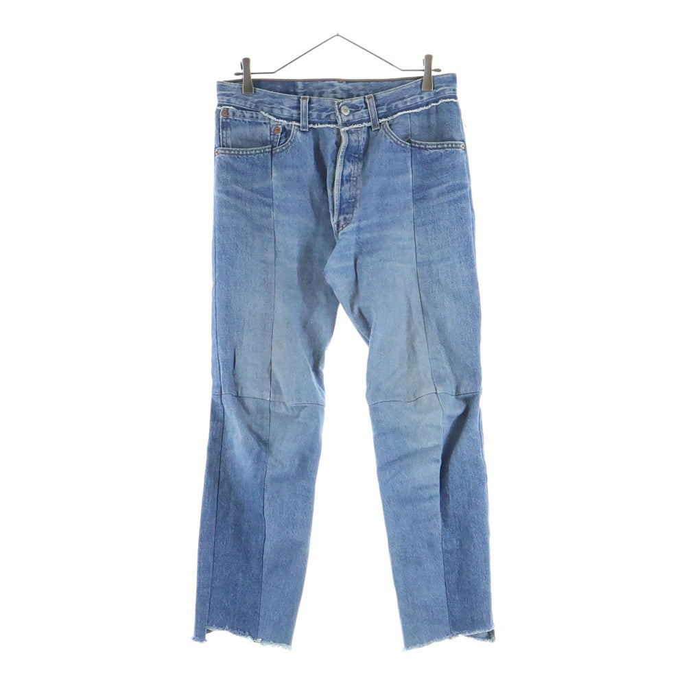 VETEMENTS(ヴェトモン) 18AW Remake Denim Pants MAH18PA16 リメイク 再構築デニムパンツ ジーンズ インディゴ
