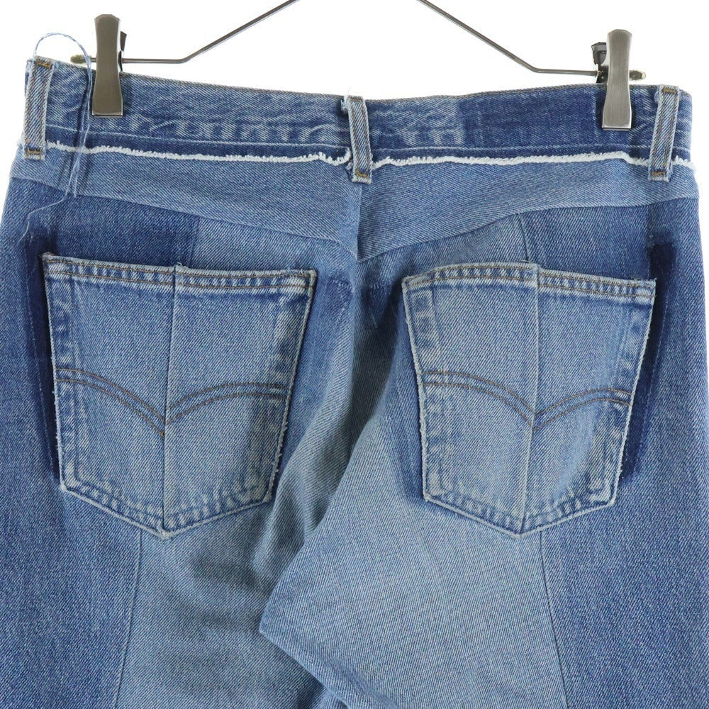 VETEMENTS(ヴェトモン) 18AW Remake Denim Pants MAH18PA16 リメイク 再構築デニムパンツ ジーンズ インディゴ