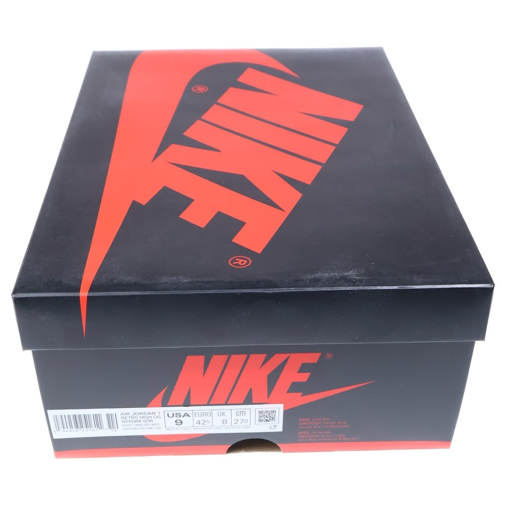 NIKE(ナイキ) Air Jordan 1 High OG Shadow 2.0 エアジョーダン1 ハイ OG シャドウ 2.0 ハイカットスニーカー グレー US9/27cm 555088-035