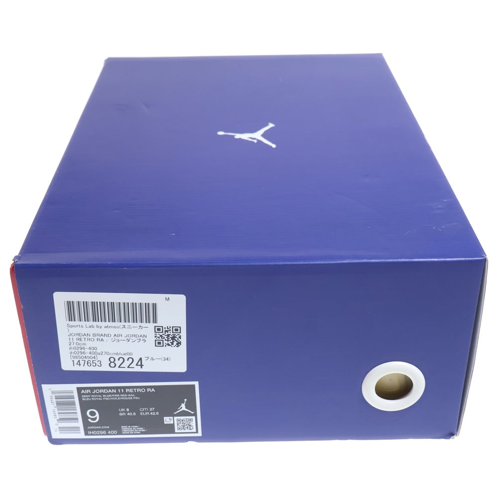 NIKE(ナイキ) AIR JORDAN 11 RETRO RARE AIR エアジョーダン11 レトロ レアエア ハイカットスニーカー ネイビー/ホワイト US9/27cm IH0296-400
