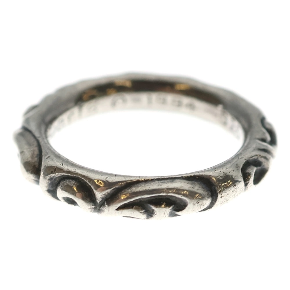 CHROME HEARTS(クロムハーツ) SCRL BAND スクロールバンド リング シルバー BCA351