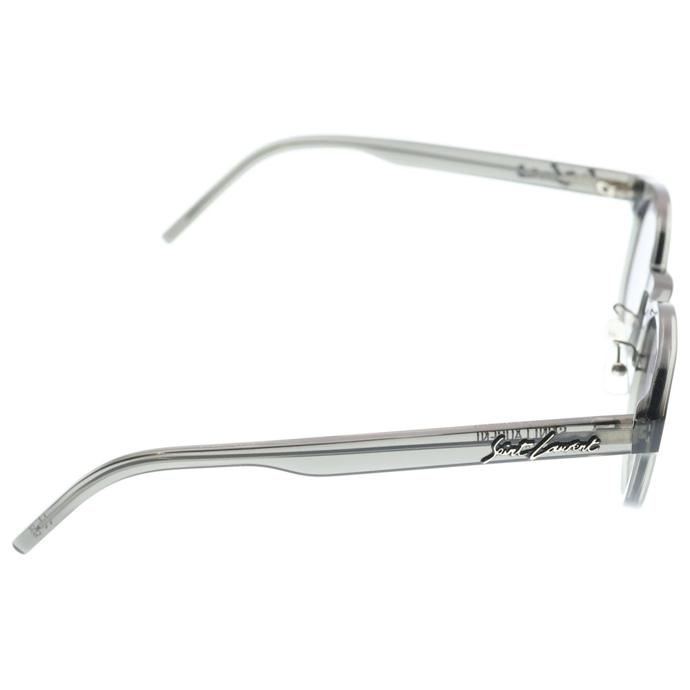 SAINT LAURENT PARIS(サンローランパリ) テンプルロゴ ウェリントン サングラス アイウェア ブラック SL630/J 003 レディース