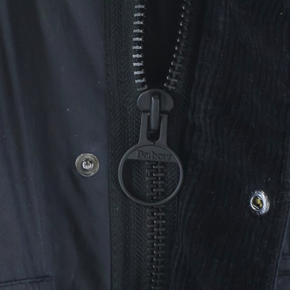 Barbour(バブアー) ×KAPTAIN SUNSHINE 20AW STAND COLLAR TRAVELLER COAT キャプテンサンシャイン スタンドカラー トラベラーコート ブラック 2002351