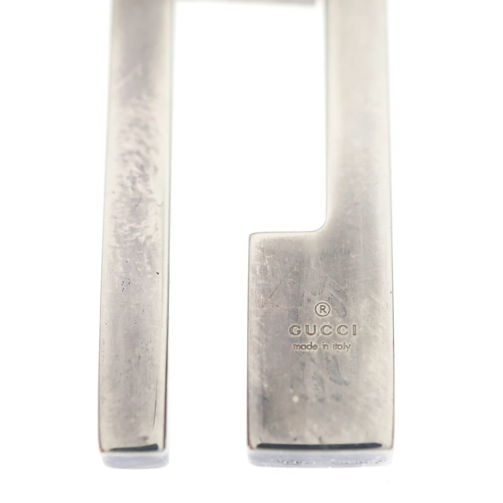 GUCCI(グッチ) カットアウトGロゴ ネックレス ペンダントトップ シルバー OT654