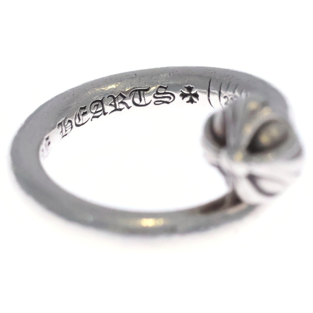 CHROME HEARTS(クロムハーツ) NAIL CRSBALL ネイル クロスボール リング シルバー BCA349