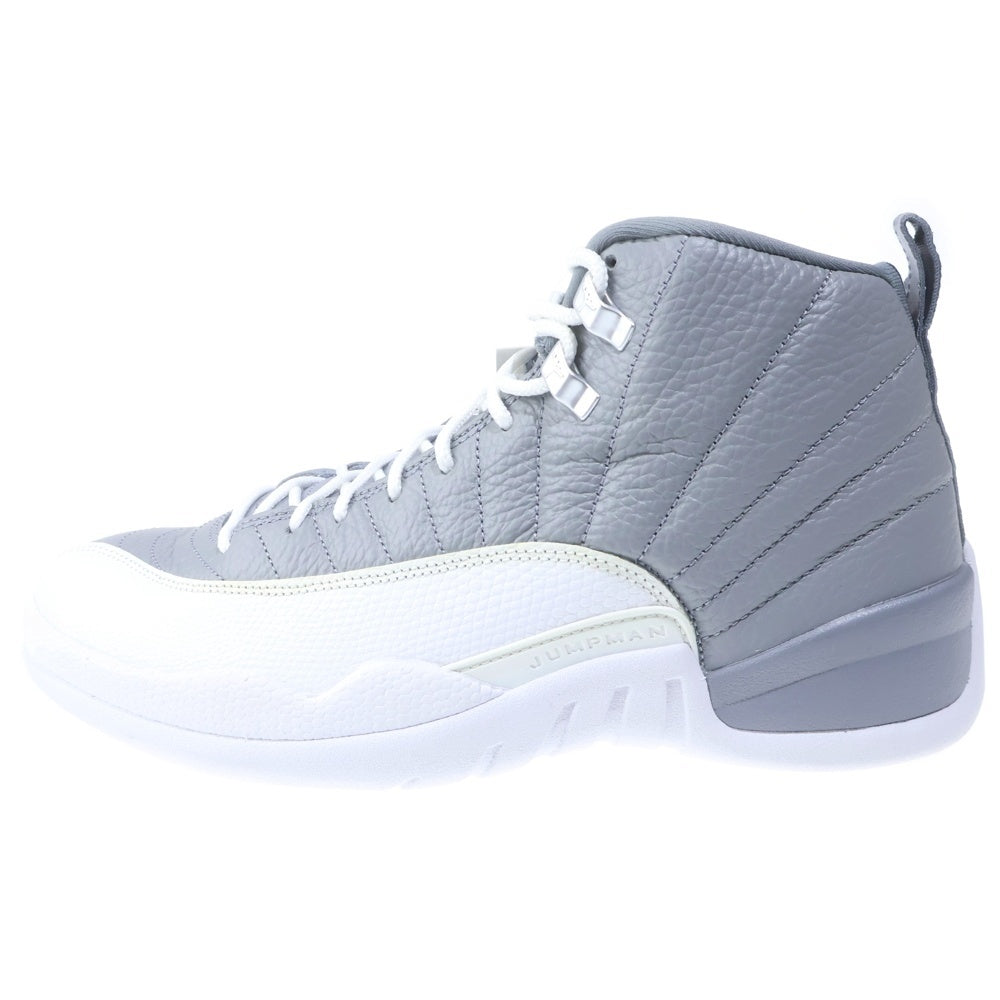 NIKE(ナイキ) Air Jordan 12 Retro Stealth エアジョーダン12 レトロ ステルス ハイカットスニーカー US9.5/27.5cm シルバー CT8013-015
