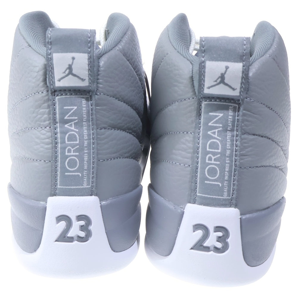 NIKE(ナイキ) Air Jordan 12 Retro Stealth エアジョーダン12 レトロ ステルス ハイカットスニーカー US9.5/27.5cm シルバー CT8013-015