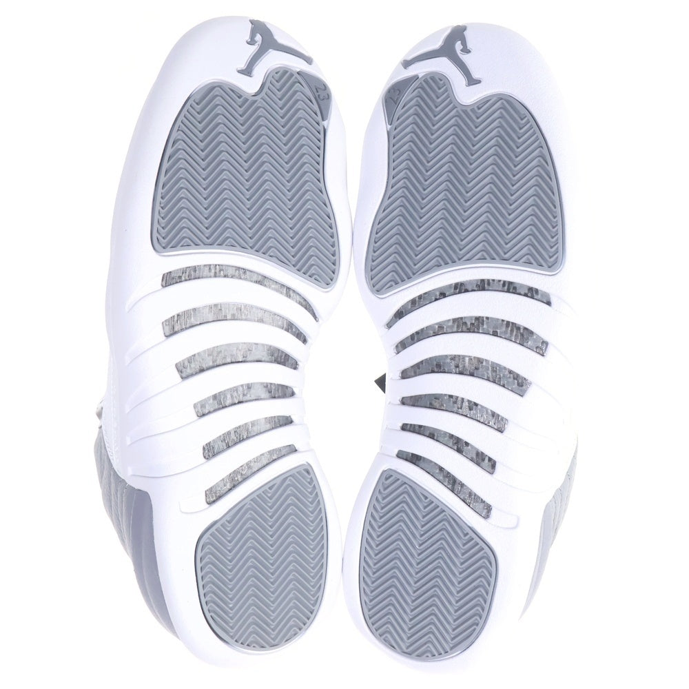 NIKE(ナイキ) Air Jordan 12 Retro Stealth エアジョーダン12 レトロ ステルス ハイカットスニーカー US9.5/27.5cm シルバー CT8013-015