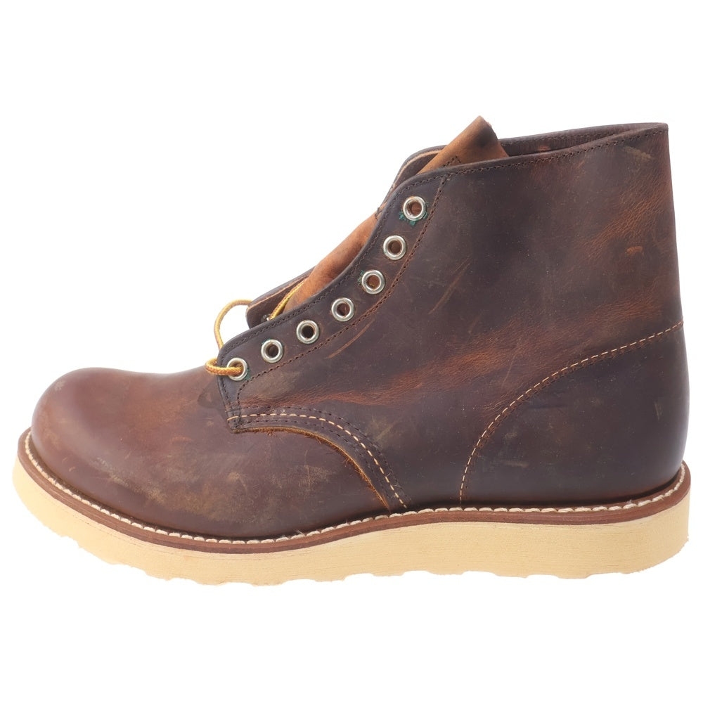 RED WING(レッド ウイング) 6Inch Classic Round BOOTS 6インチクラシック ラウンド ブーツ ブラウン US9/27cm 9111