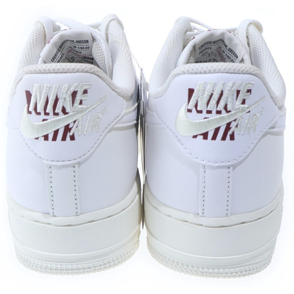 NIKE(ナイキ) AIR FORCE 1 07 PRM エアフォース1 プレミアム ローカットスニーカー ホワイト US9/27cm DQ7664-100