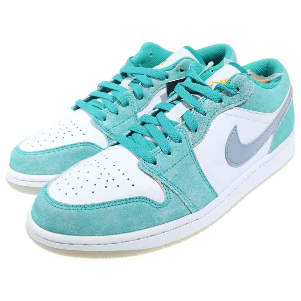 NIKE(ナイキ) AIR JORDAN 1 LOW SE NEW EMERALD エア ジョーダン エスイー ニュー エメラルド ローカットスニーカー グリーン/ホワイト US9.5/27.5cm DN3705-301