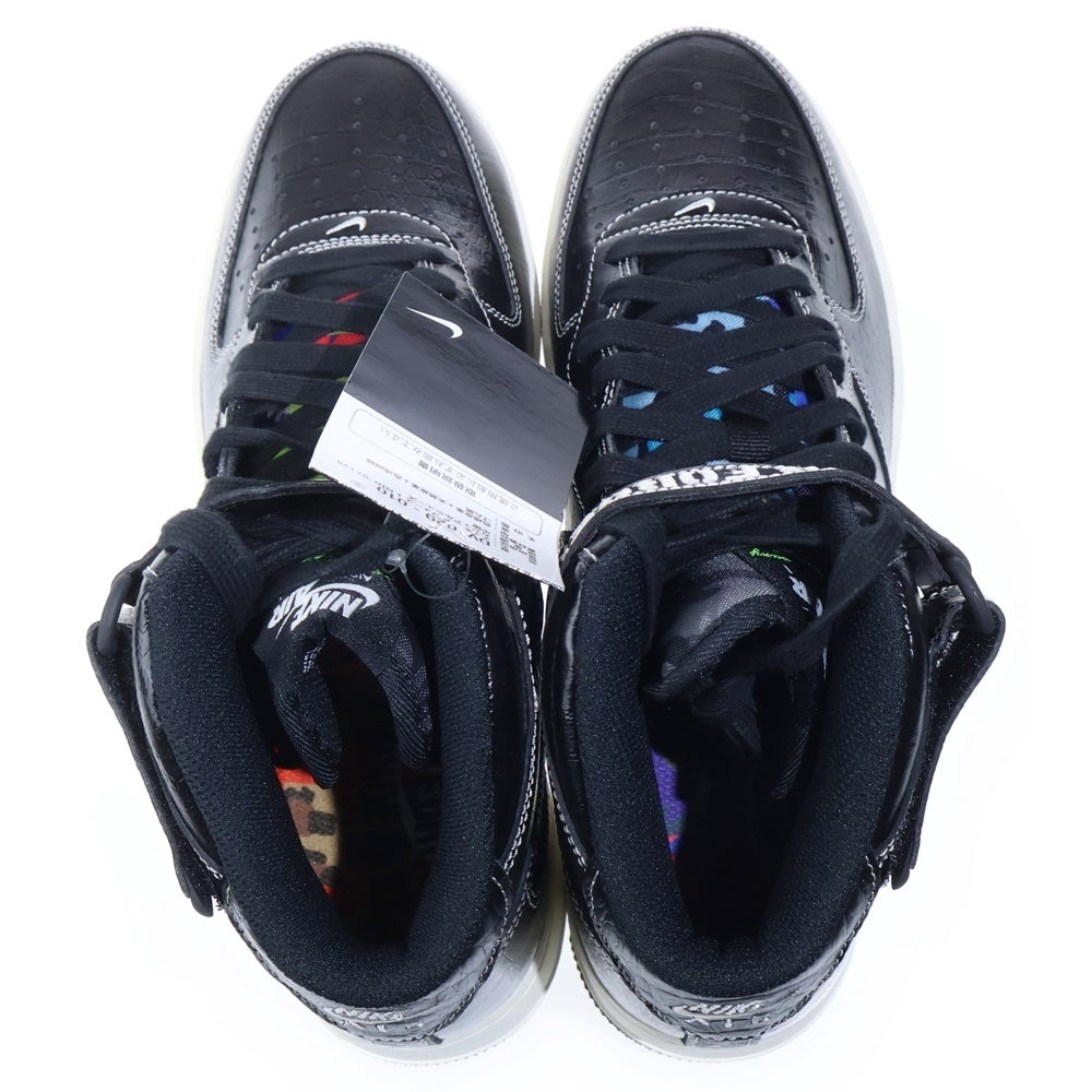 NIKE(ナイキ) AIR FORCE 1 MID LX OUR FORCE 1 エア フォース アワー フォース ミッドカットスニーカー ブラック US9/27cm DV1029-010
