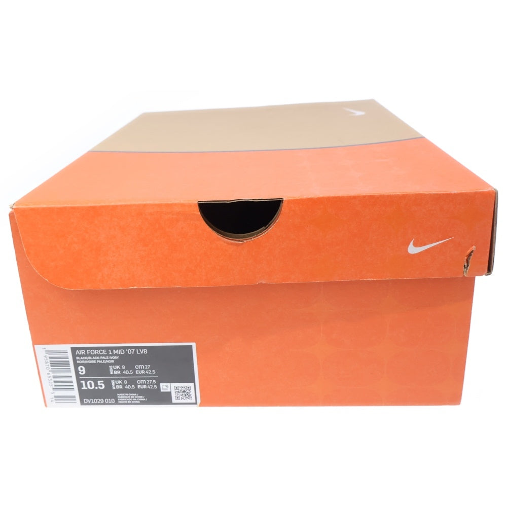 NIKE(ナイキ) AIR FORCE 1 MID LX OUR FORCE 1 エア フォース アワー フォース ミッドカットスニーカー ブラック US9/27cm DV1029-010