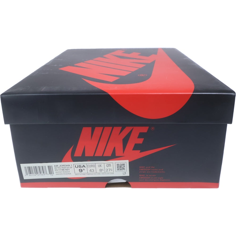 NIKE(ナイキ) Air Jordan 1 エアジョーダン1 ハイ ネクストチャプター ハイカットスニーカー レッド US9.5/27.5cm DV1748-601