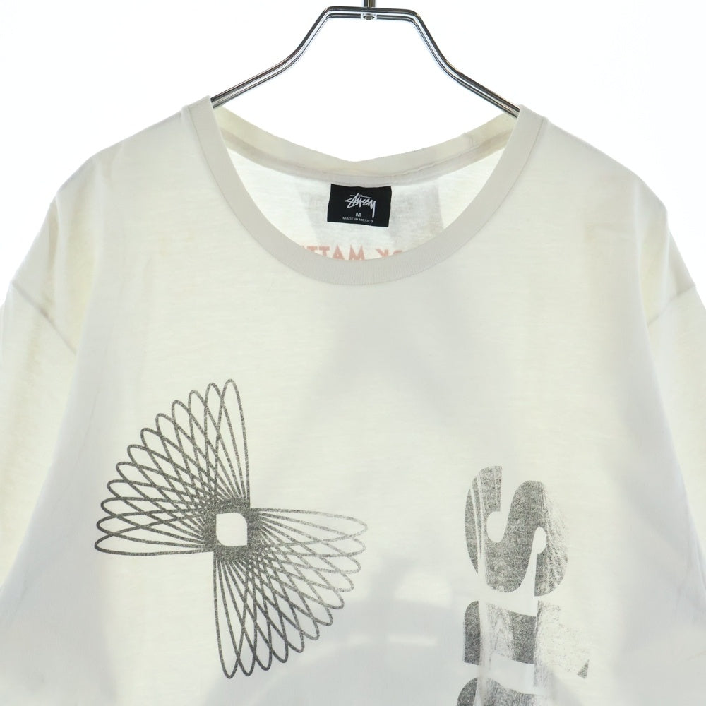 STUSSY(ステューシー) DARK MATTER TSHIRT ダークマター クルーネック半袖Tシャツカットソー ホワイト]