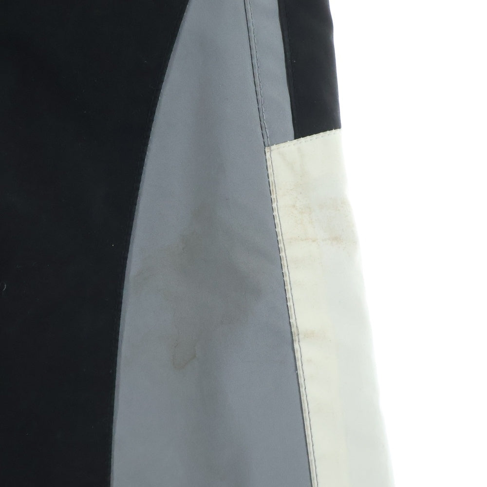BREATH(ブレス) 25AW CREST LOGO WARM UP PANTS クレスト ロゴ ウォームアップパンツ ブラック/ホワイト/グレー BR25AW-P1014