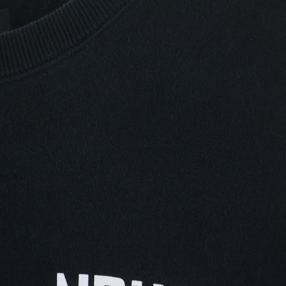 NEIGHBORHOOD(ネイバーフッド) ×WIND AND SEA Logo Sweatshirt ウィンダンシー ロゴ クルーネックスウェットトレーナー ブラック 231UWWSN-CSM01S