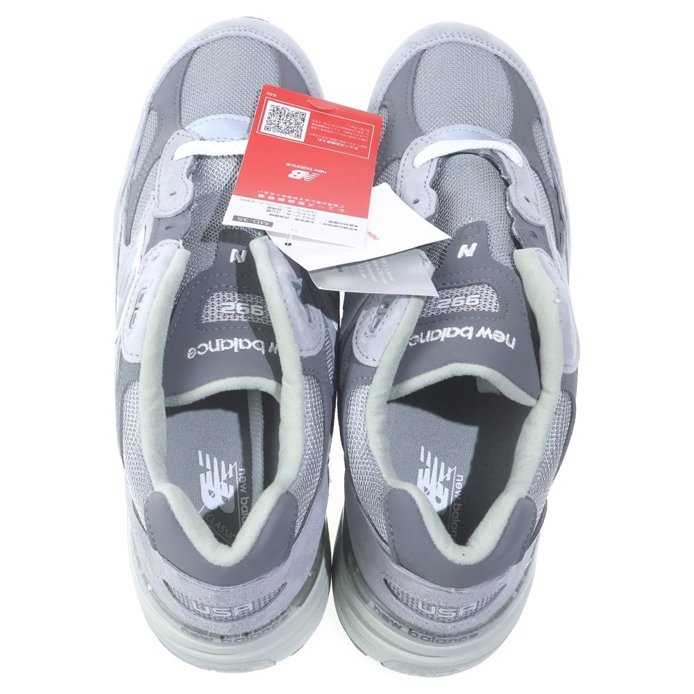 New Balance(ニューバランス) 992 Made in USA スエード メッシュ ロゴ ローカットスニーカー グレー US9/27cm U992GY