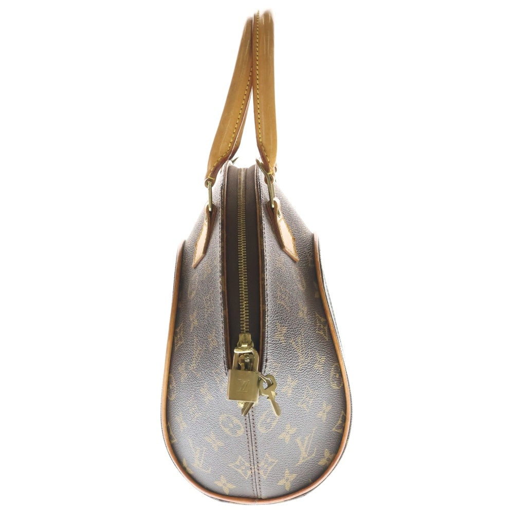 LOUIS VUITTON(ルイヴィトン) モノグラム エリプスMM ヌメ皮 ハンドバッグ PVC シェル型 ブラウン M51126 レディース