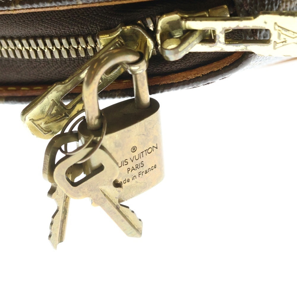 LOUIS VUITTON(ルイヴィトン) モノグラム エリプスMM ヌメ皮 ハンドバッグ PVC シェル型 ブラウン M51126 レディース