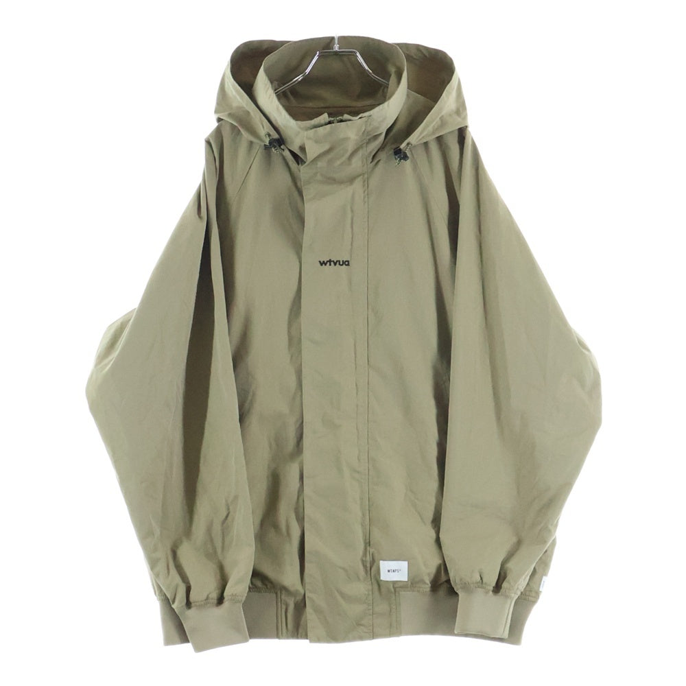 WTAPS(ダブルタップス) 21AW INCOM JACKET NYCO WEATHER インカム ジャケット ナイロンジャケット ベージュ 212WVDT-JKM03