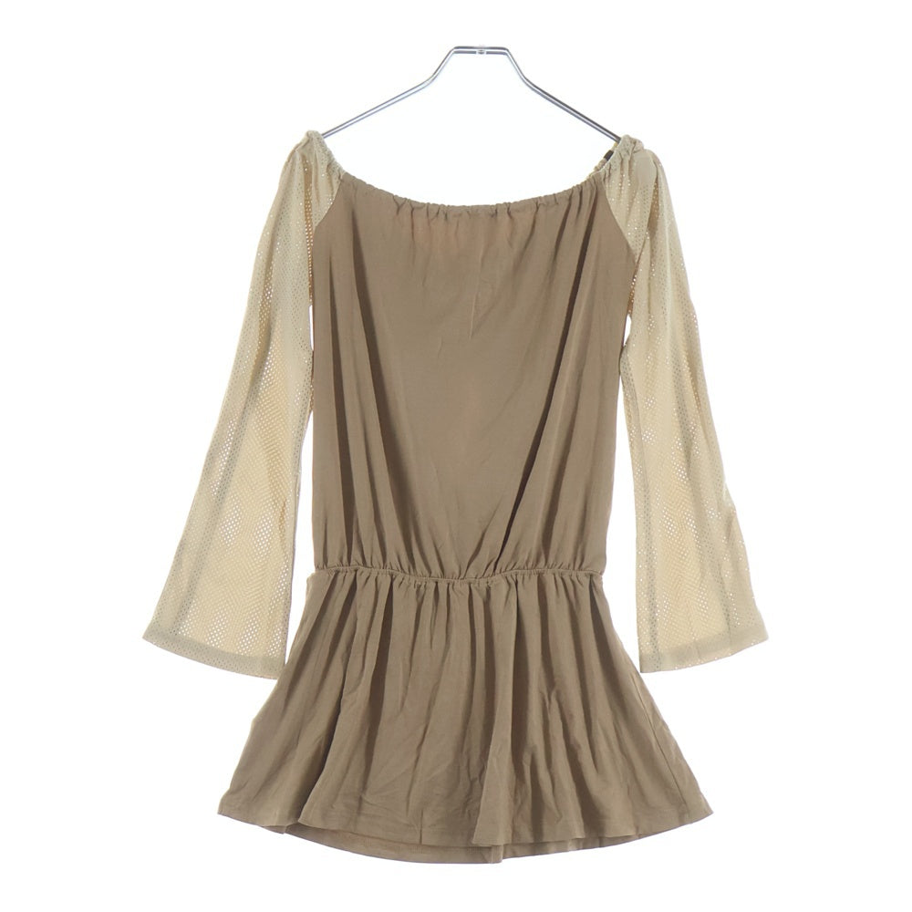 JADED LONDON(ジェイデッドロンドン) LACE-UP NUMBER DRESS レースアップ ナンバー ドレス ワンピース ベージュ レディース JWD4601