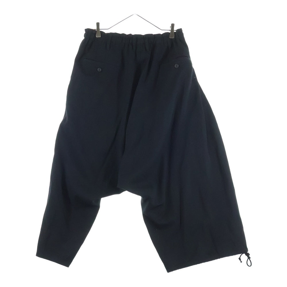 B Yohji Yamamoto(ビー ヨウジヤマモト) 16AW アシンメトリー サルエルパンツ ブラック NR-P69-100