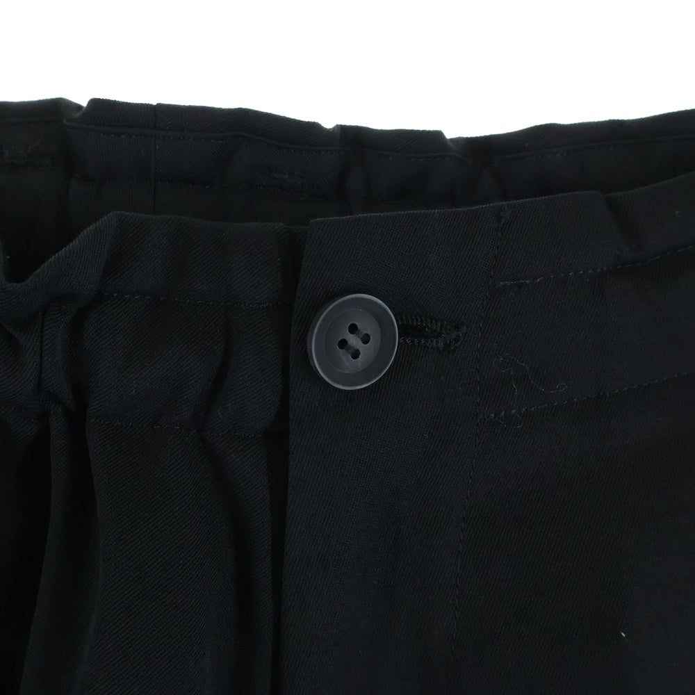 B Yohji Yamamoto(ビー ヨウジヤマモト) 16AW アシンメトリー サルエルパンツ ブラック NR-P69-100