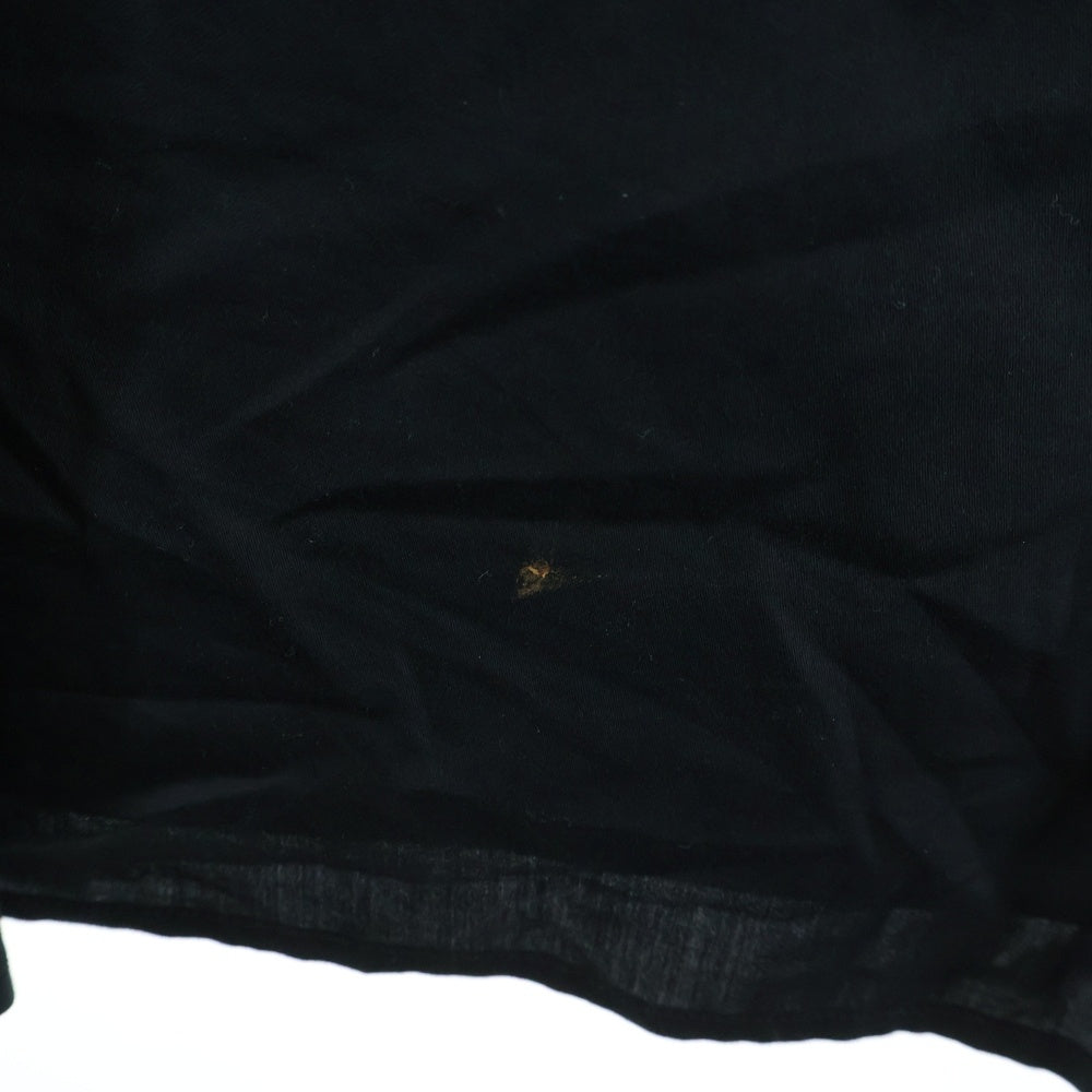 Yohji Yamamoto POUR HOMME(ヨウジヤマモト プールオム) 19SS ナンバリングパッチ サスペンダー 長袖シャツ ブラック HH-B69-006