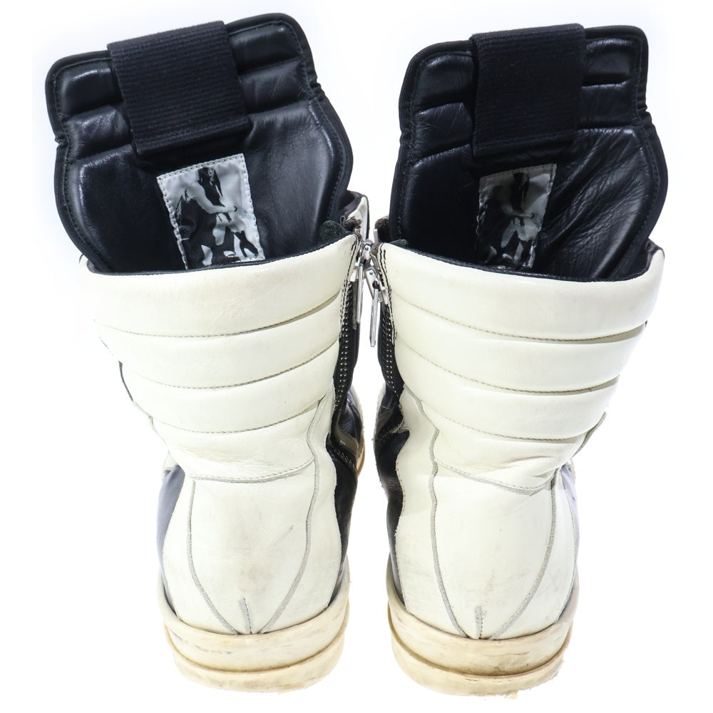 Rick Owens(リックオウエンス) GEOBASKET RU01C4894 ジオバスケット ハイカットスニーカー ブラック
