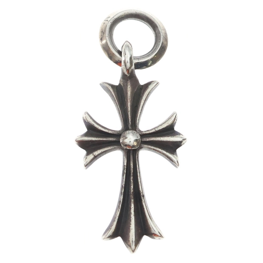CHROME HEARTS(クロムハーツ) TINY CH CROSS タイニーCHクロス チャーム ネックレストップ シルバー BCA382