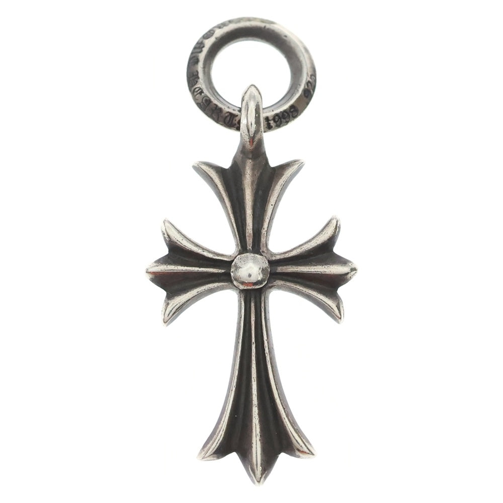 CHROME HEARTS(クロムハーツ) TINY CH CROSS タイニーCHクロス チャーム ネックレストップ シルバー BCA382