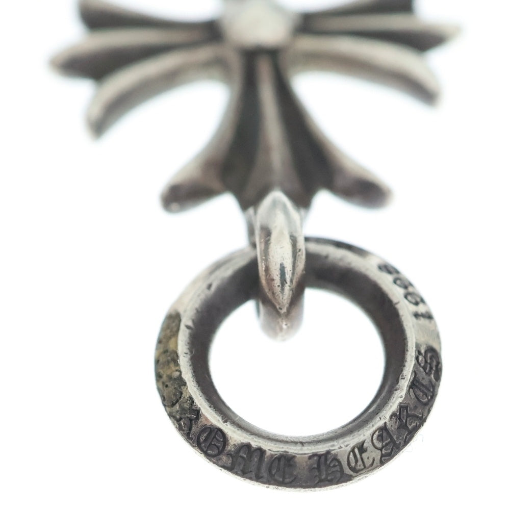 CHROME HEARTS(クロムハーツ) TINY CH CROSS タイニーCHクロス チャーム ネックレストップ シルバー BCA382