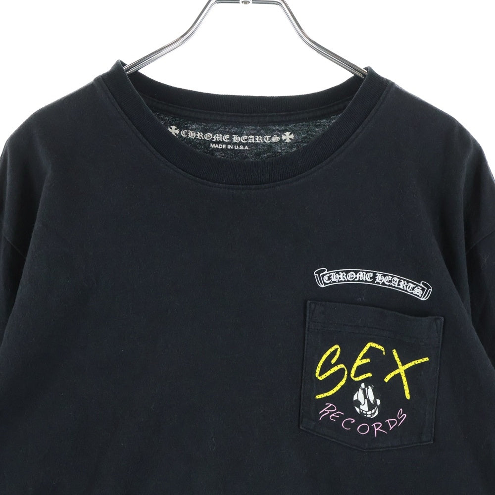 CHROME HEARTS(クロムハーツ) × MATTY BOY STAY FAST Sex Records Long Sleeve Tee ステイファスト セックスレコーズ ロングスリーブTシャツ 長袖カットソーブラック