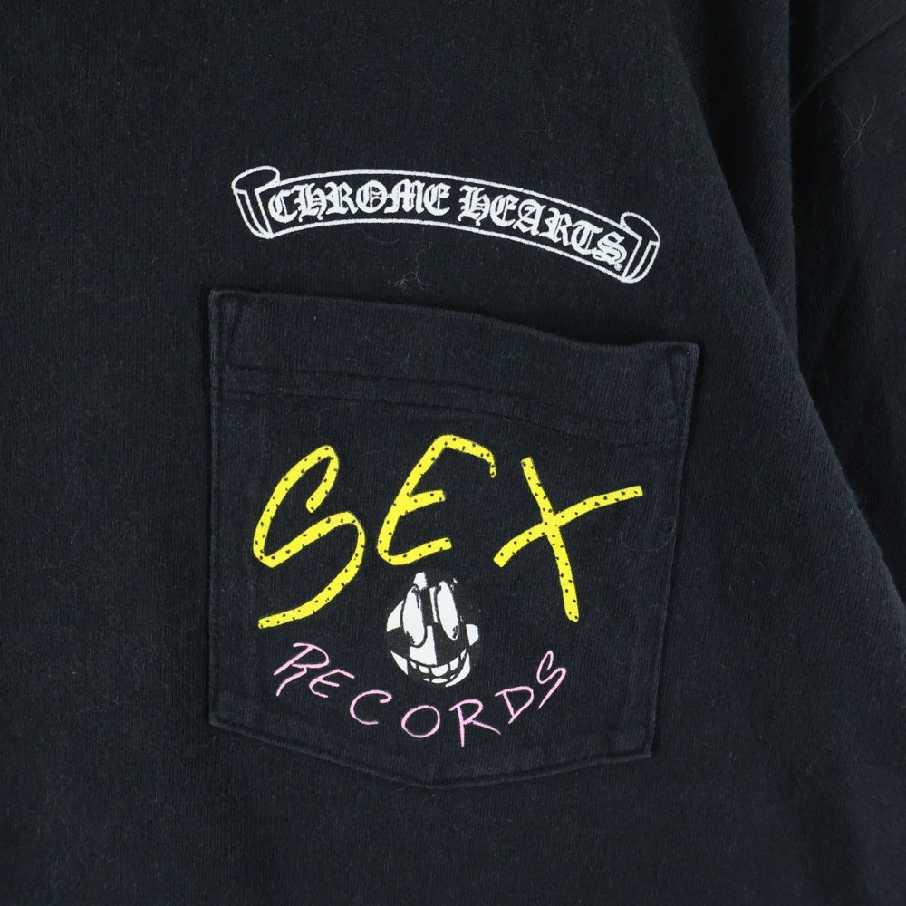 CHROME HEARTS(クロムハーツ) × MATTY BOY STAY FAST Sex Records Long Sleeve Tee ステイファスト セックスレコーズ ロングスリーブTシャツ 長袖カットソーブラック