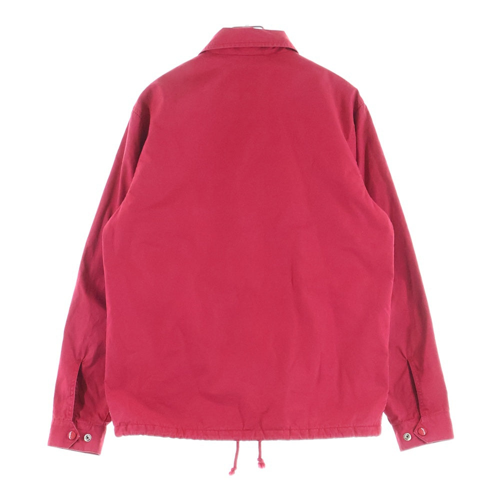 SUPREME(シュプリーム) 10AW Leopard Lined Coaches Jacket レオパード コーチジャケット レッド