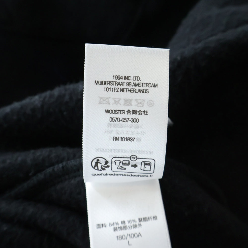 SUPREME(シュプリーム) 25SS ×B.B SIMON ZIP UP HOODED SWEATSHIRT スタッズ ジップアップフーディー ブラック