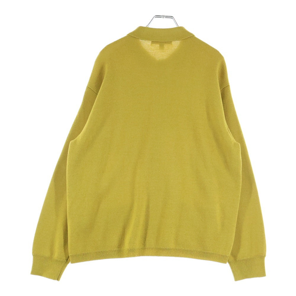 SUPREME(シュプリーム) 23AW SILK MAP CARDIGAN シルクマップカーディガン イエロー/ピンク