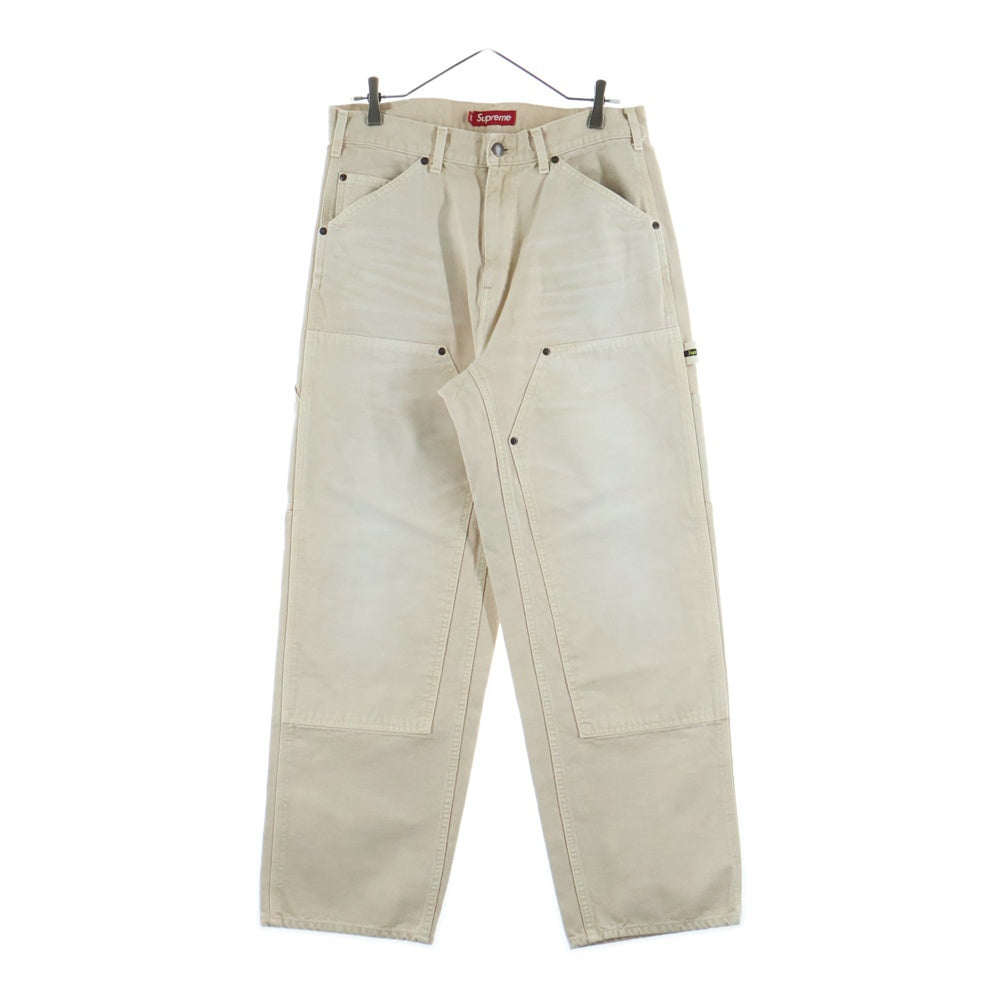 SUPREME(シュプリーム) Double Knee Painter Pant Natural ダブルニー ペインターパンツ ワークパンツ アイボリー