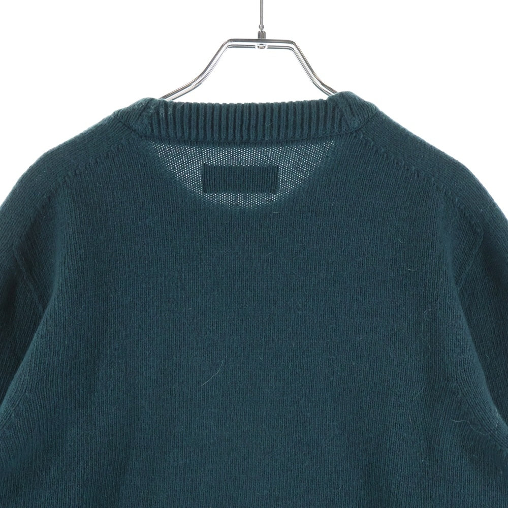 STONE ISLAND(ストーンアイランド) ロゴワッペン クルーネックセーター ニット グリーン 7715524A3