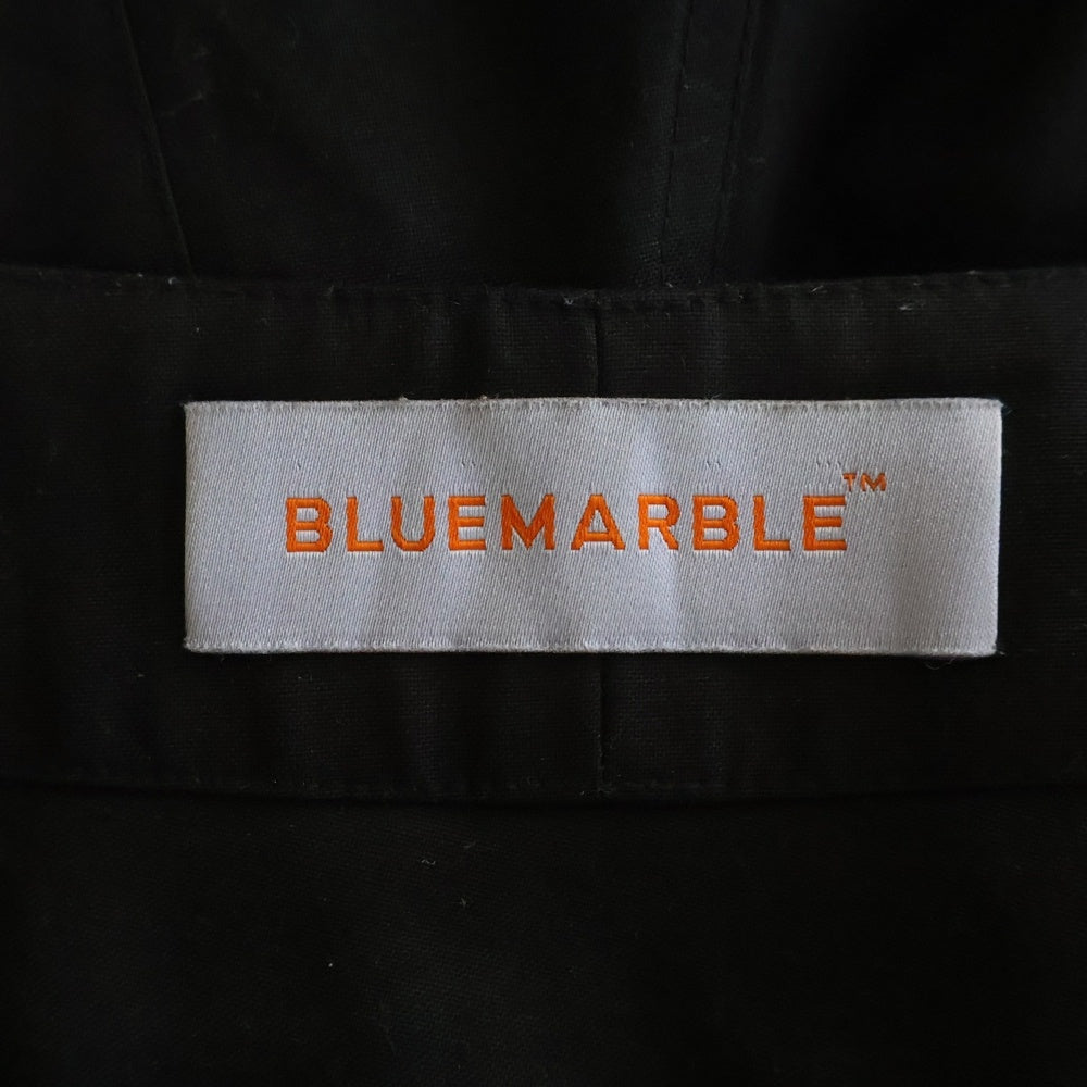 BLUEMARBLE(ブルーマーブル) Embroidered Pants In Wool フロントスタッズデザイン ウールスラックス ブラック