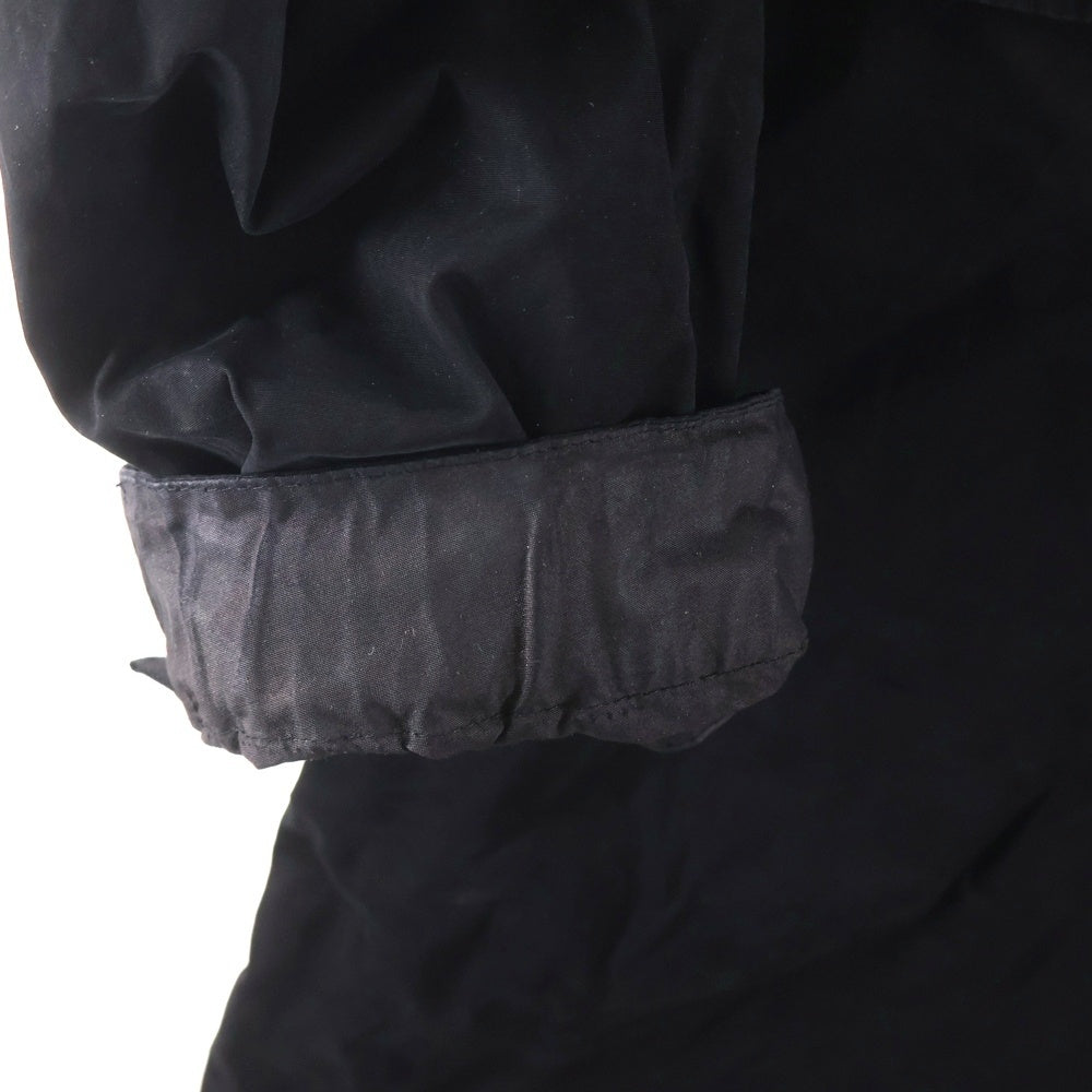 POST ARCHIVE FACTION(ポストアーカイブファクション) M66 PARKA 25F-002BK 裏地キルティング ファーフーデッドジップアップコート ブラック