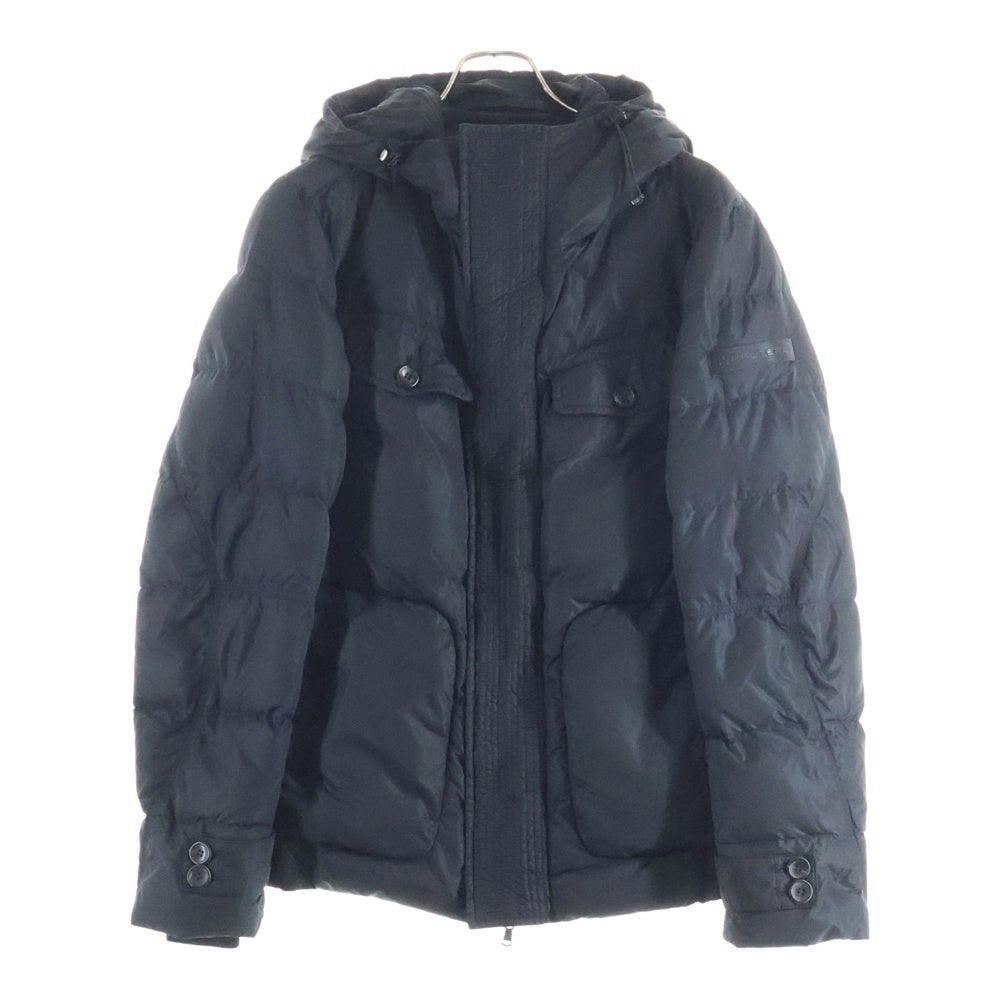 PEUTEREY(ピューテリー) 4 POKET DAWN JACKET PEU0935 4ポケット フーデッドダウンジャケット ブラック