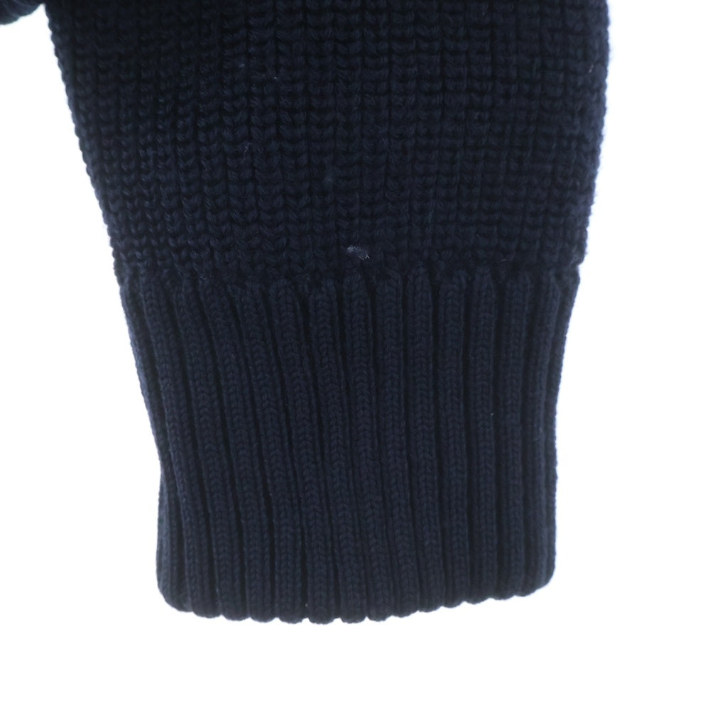 MONCLER(モンクレール) MAGLIONE TRICOT CARDIGAN D20919402800 ニット切替ダウンジャケット ネイビー