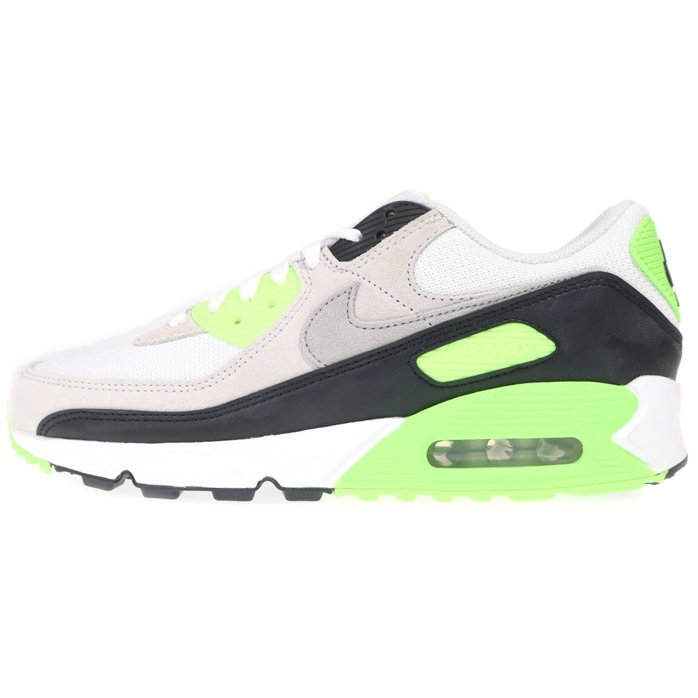 NIKE(ナイキ) AIR MAX 90 エアマックス90 ローカットスニーカー グレー/グリーン/ブラック US10/28cm DM0029-115