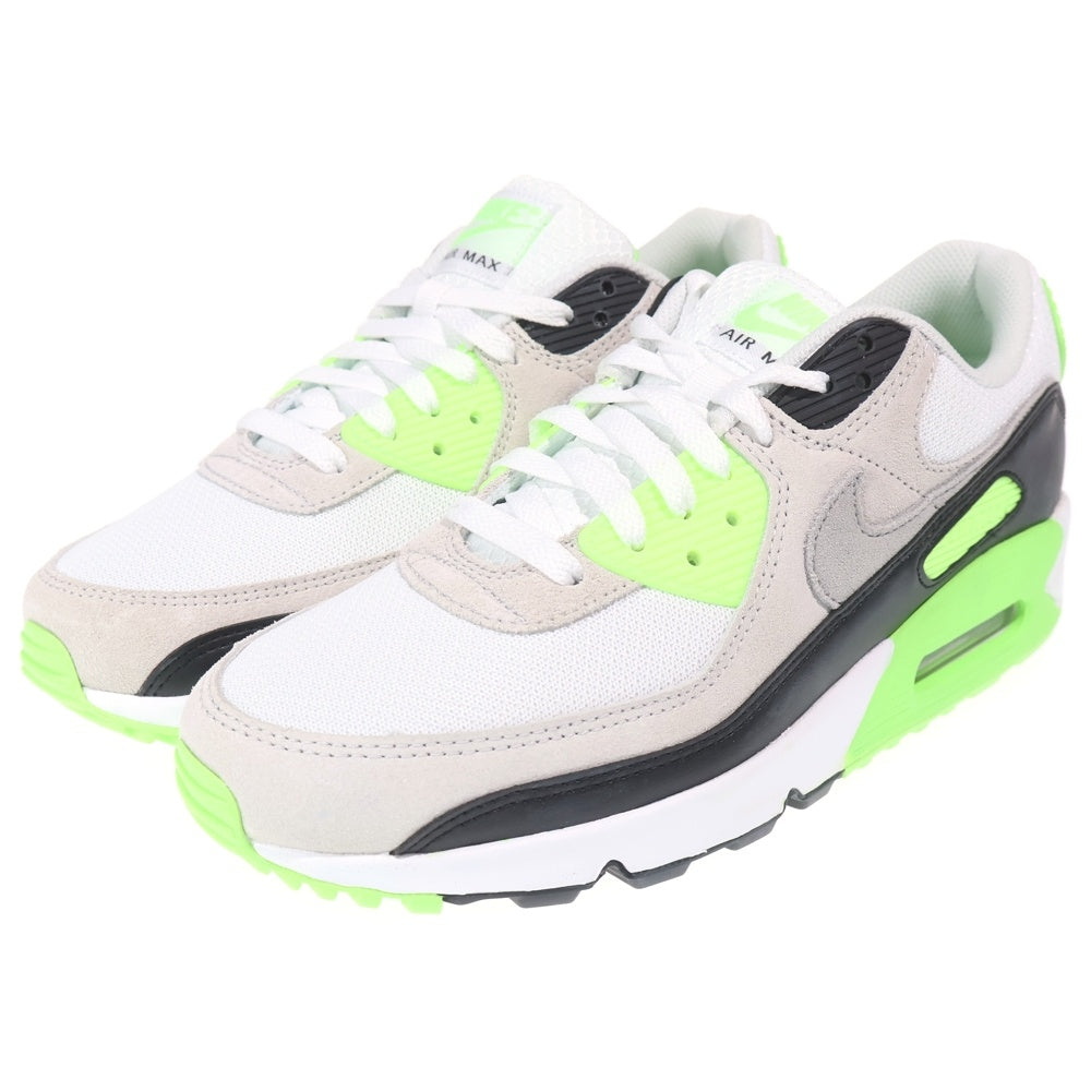 NIKE(ナイキ) AIR MAX 90 エアマックス90 ローカットスニーカー グレー/グリーン/ブラック US10/28cm DM0029-115