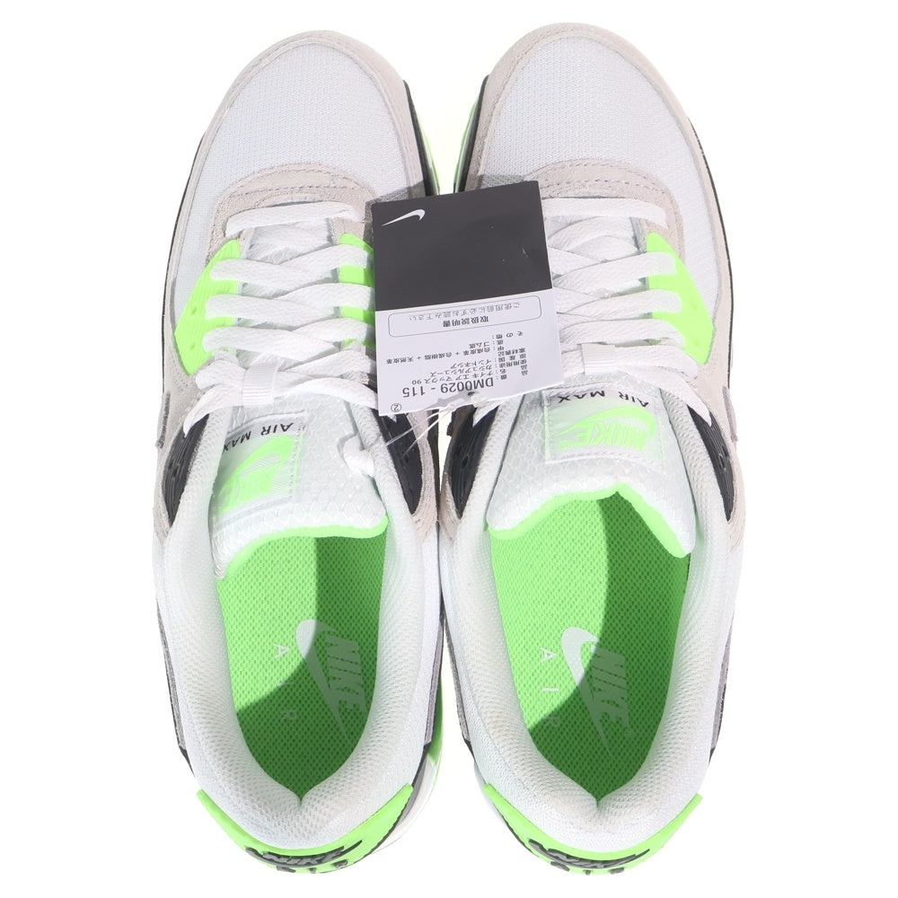 NIKE(ナイキ) AIR MAX 90 エアマックス90 ローカットスニーカー グレー/グリーン/ブラック US10/28cm DM0029-115