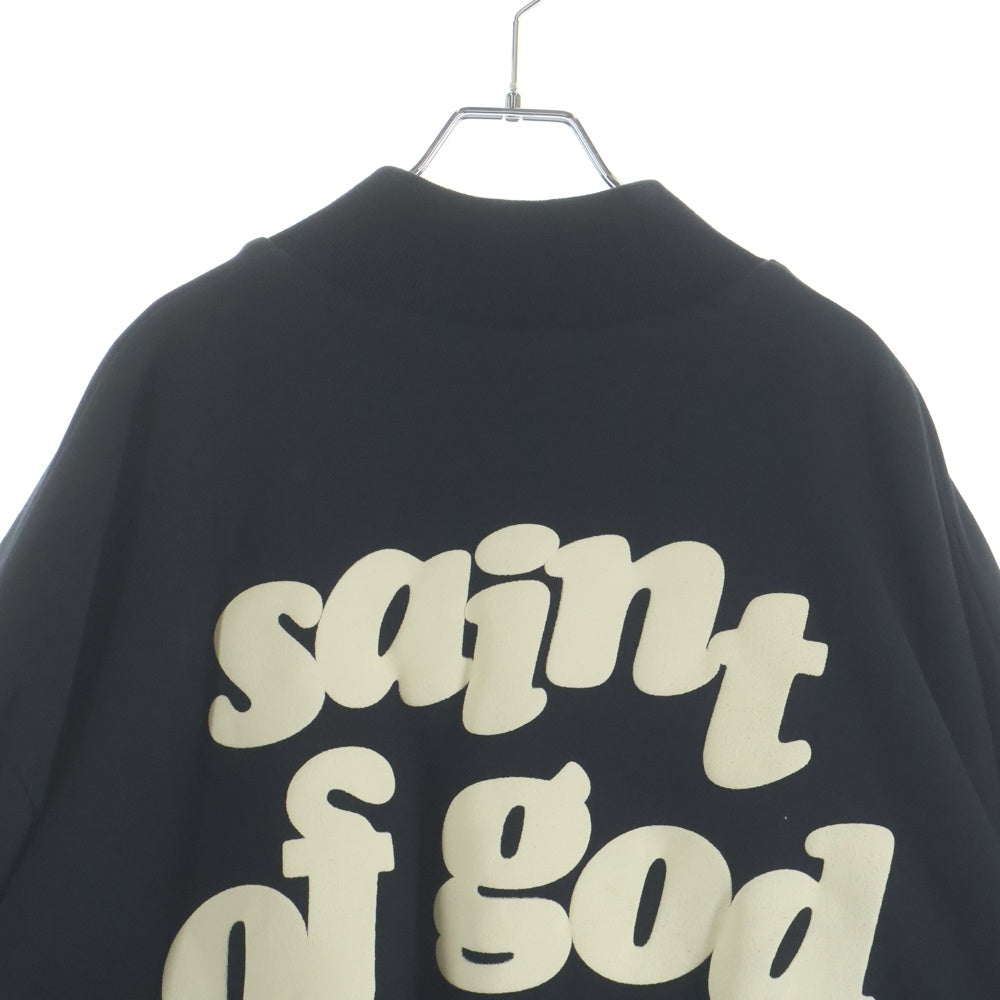 FEAR OF GOD(フィアオブゴッド) ×SAINTMICHAEL Varsity Jacket セントマイケル ヴァーシティ ジャケット ブルゾン ブラック