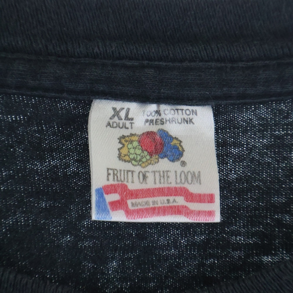 VINTAGE(ヴィンテージ) 90S WILLIAM WEGMAN FRUIT OF THE ROOMタグ シングルステッチ 1994コピーライト フロントプリントクルーネック半袖Tシャツ